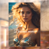 Persoonlijke mode raamfolie raamsticker (Vel 2)