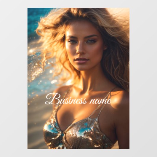 Persoonlijke mode raamfolie raamsticker (Vel)