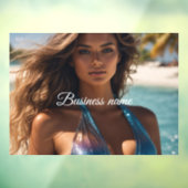 Persoonlijke mode raamfolie raamsticker (Vel 3)