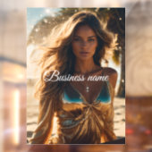 Persoonlijke mode raamfolie raamsticker (Vel 2)