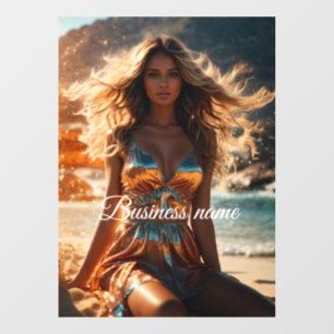 Persoonlijke mode Ruitfolie Raamsticker