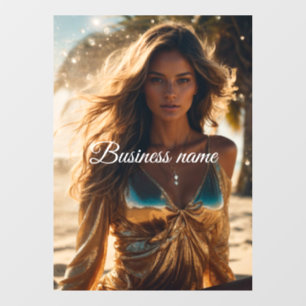 Persoonlijke mode Ruitfolie Raamsticker