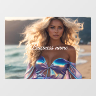 Persoonlijke mode Ruitsticker Raamsticker