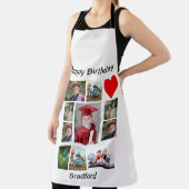 Persoonlijke Moderne Dag 11 Foto Collage Schort (Insitu)