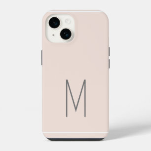 Persoonlijke Moderne Eenvoudige Initiaal iPhone 14 Hoesje
