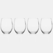 Persoonlijke Moderne Elegante Heksen Wijn Nacht Wijnglas Zonder Voet (Rechts)