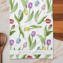 Persoonlijke Moderne Kleurrijke Tulp