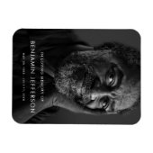 Persoonlijke moderne viering van het leven begrafe magneet (Horizontaal)