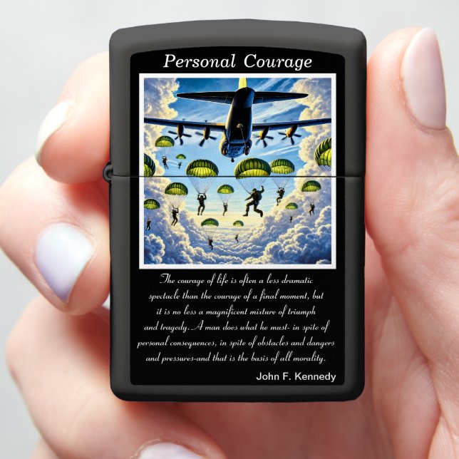Persoonlijke moed: Airborne Descent (In Hand)