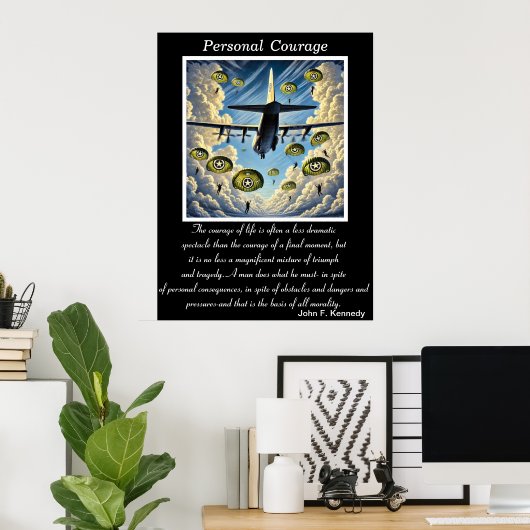 Persoonlijke moed: Skyward Angels Poster (Thuiskantoor)