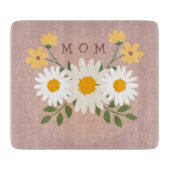 Persoonlijke Moeder Glas Snijplank Moedersdag (Voorkant)