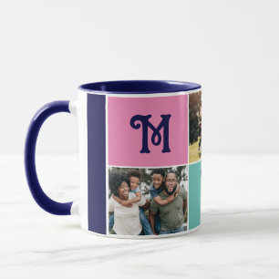 Persoonlijke Moeder   Moederdag 3 Foto Collage Mok