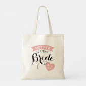Persoonlijke Moeder van de Bruid Tote Bag (Achterkant)