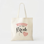 Persoonlijke Moeder van de Bruid Tote Bag (Voorkant)