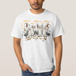 Persoonlijke Moeder Zeemeeuw Grappig Moederdag Zee T-shirt