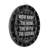 Persoonlijke Moederdag Dartbord (Voorkant Links)