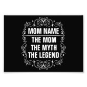 Persoonlijke Moederdag Foto Afdruk (Voorkant)