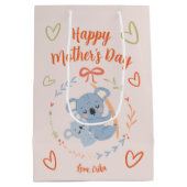 Persoonlijke Moederdag Medium Cadeauzakje (Achterkant)