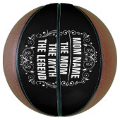 Persoonlijke Moederdag Mini Basketbal (Verticaal)