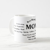 Persoonlijke Moederdag Mok (Voorkant links)