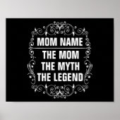 Persoonlijke Moederdag Poster (Voorkant)