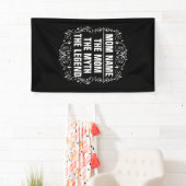 Persoonlijke Moederdag Spandoek (Insitu)