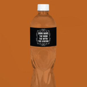 Persoonlijke Moederdag Waterfles Etiket