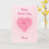 Persoonlijke Moederdagkaart Kaart (Gele Bloem)