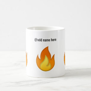 Persoonlijke, Mok Emoji Je bent warm!
