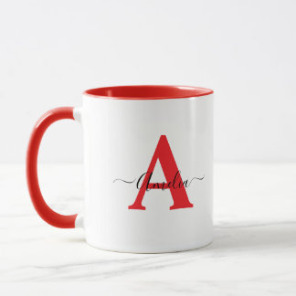 Persoonlijke mok met monogram