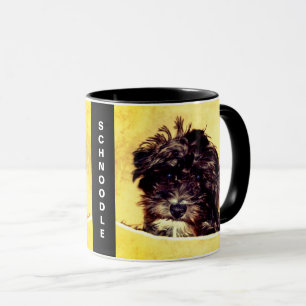 Persoonlijke mok met Schnoodle-hond