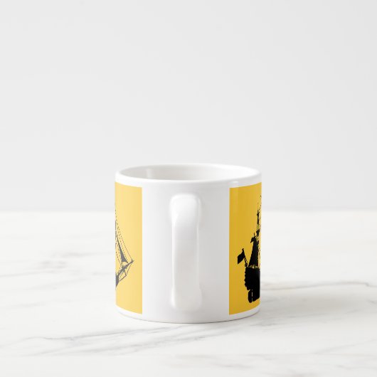 Persoonlijke Mok van Pirate Ship Child (Achterkant)