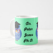 Persoonlijke Mok voor Afstuderen voor Owl PhD (Voorkant links)