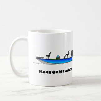 Persoonlijke mok voor bassvisboten, geschenk voor 