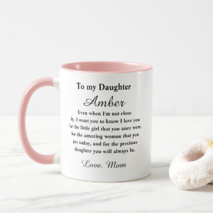 Persoonlijke mok voor dochter