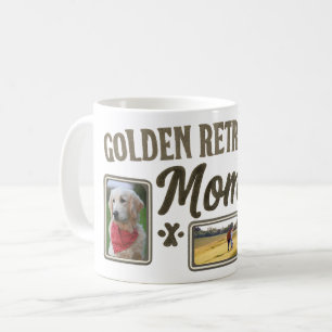 Persoonlijke mok voor Golden Retriever-moeder - op