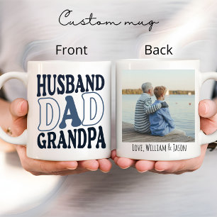 Persoonlijke mok voor papa, Fotocadeau mok, Vaderd