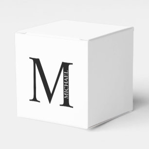 Persoonlijke Monogram- en Naam Favorieten Doos Bedankdoosjes