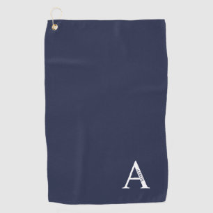 Persoonlijke monogram en naam Golfhanddoek