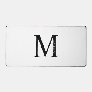 Persoonlijke Monogram en Naam Muismat Bureaumat