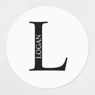 Persoonlijke Monogram- en Naamlabels Labels