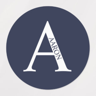 Persoonlijke Monogram- en Naamlabels Labels