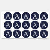 Persoonlijke Monogram- en Naamlabels Labels (Vel)