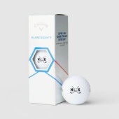 Persoonlijke Monogram Golfballen | Aangepaste Init (Verpakking)