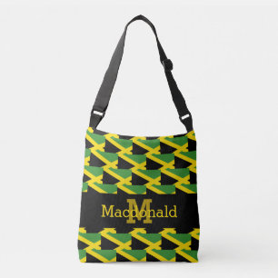 Persoonlijke Monogram JAMAICA FLAG Crossbody Tas