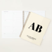 Persoonlijke Monogram Naam Aangepaste Planner 2027 (Display)