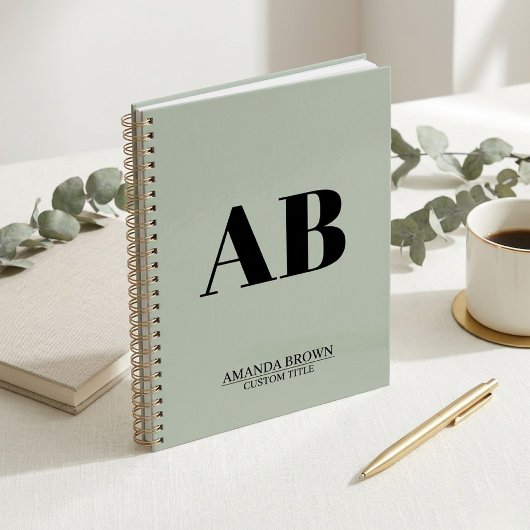 Persoonlijke Monogram Naam Aangepaste Planner 2027