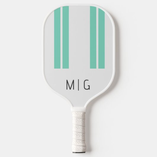 Persoonlijke Monogram Pickleball Paddle Set (Voorkant)