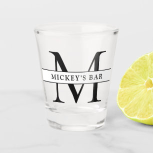 Persoonlijke Monogramnaam Shot Glas