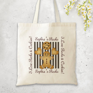 Persoonlijke Mop Gingerbread Man Koekje Tote Bag